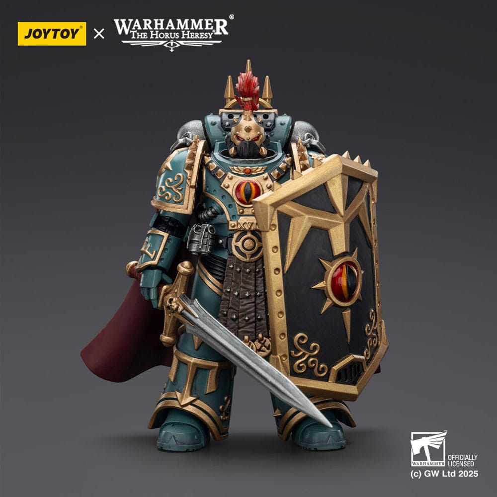 JoyToy Warhammer The Horus Heresy Action Figure Sons of Horus Little Horus Aximand Captain of the 5th Company 20 cm
