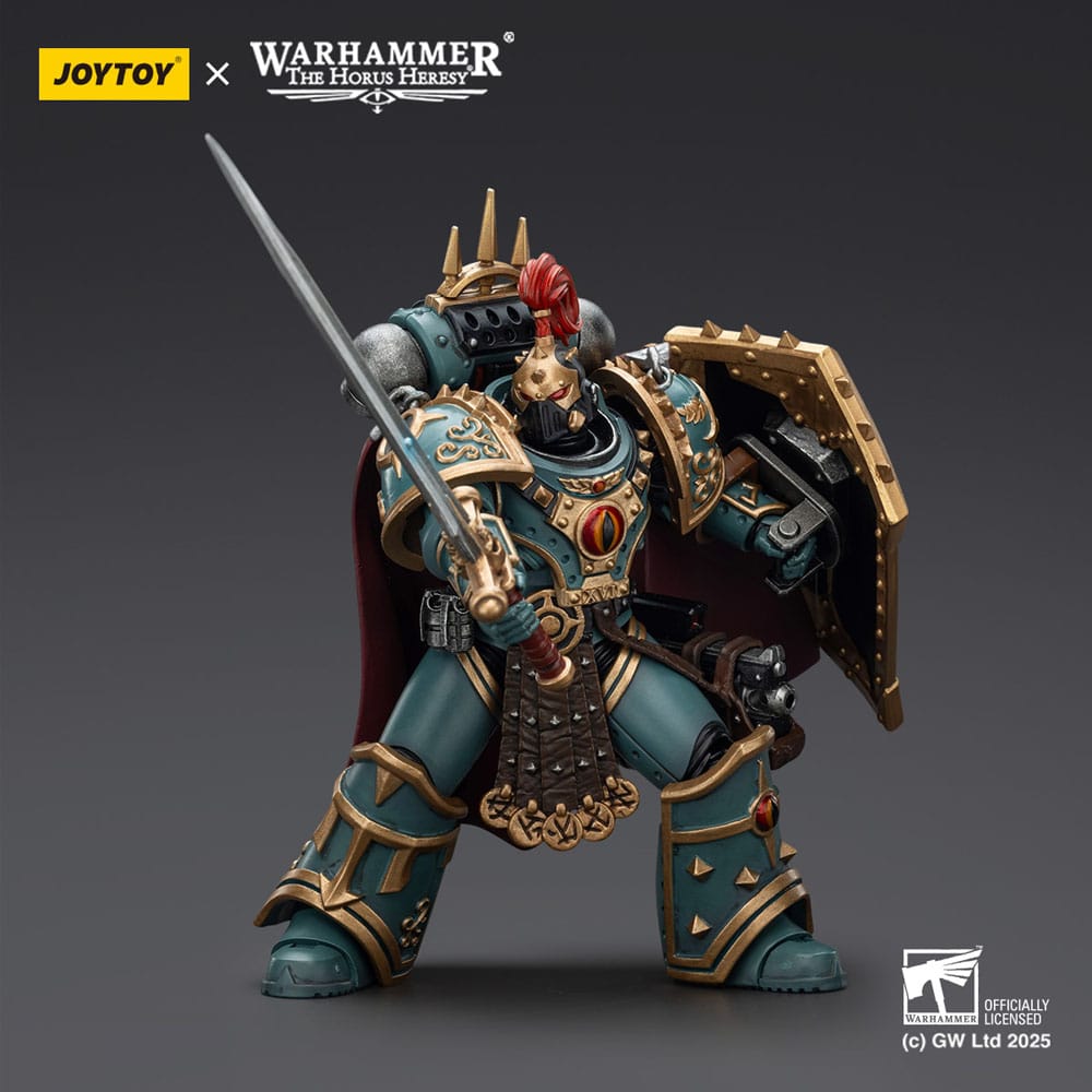 JoyToy Warhammer The Horus Heresy Action Figure Sons of Horus Little Horus Aximand Captain of the 5th Company 20 cm