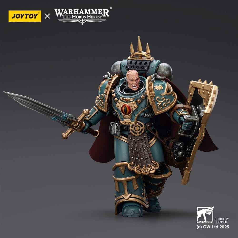 JoyToy Warhammer The Horus Heresy Action Figure Sons of Horus Little Horus Aximand Captain of the 5th Company 20 cm