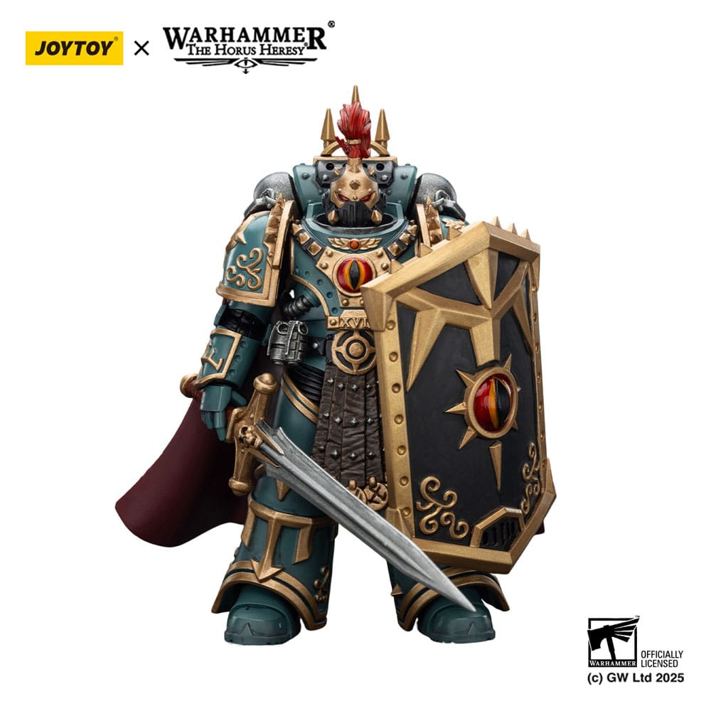 JoyToy Warhammer The Horus Heresy Action Figure Sons of Horus Little Horus Aximand Captain of the 5th Company 20 cm