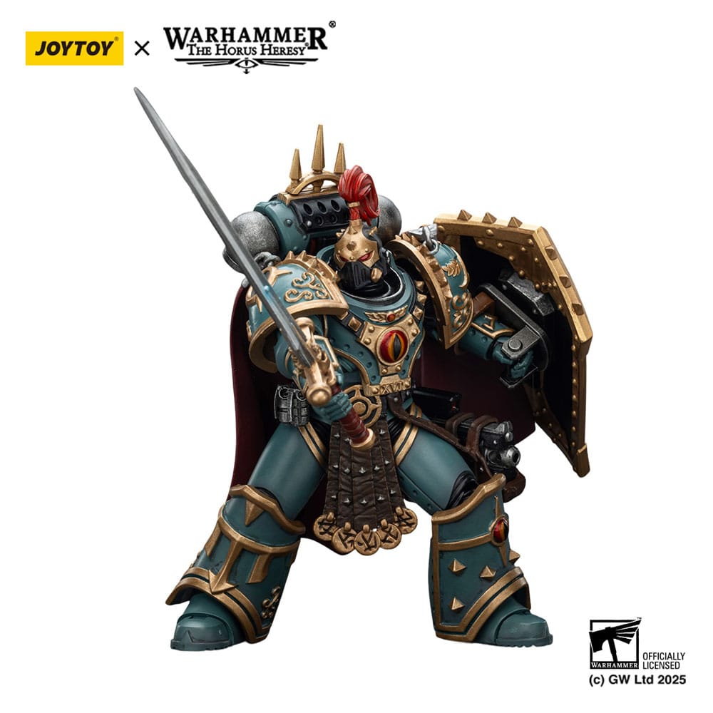 JoyToy Warhammer The Horus Heresy Action Figure Sons of Horus Little Horus Aximand Captain of the 5th Company 20 cm