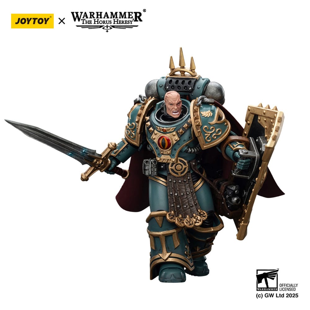 JoyToy Warhammer The Horus Heresy Action Figure Sons of Horus Little Horus Aximand Captain of the 5th Company 20 cm