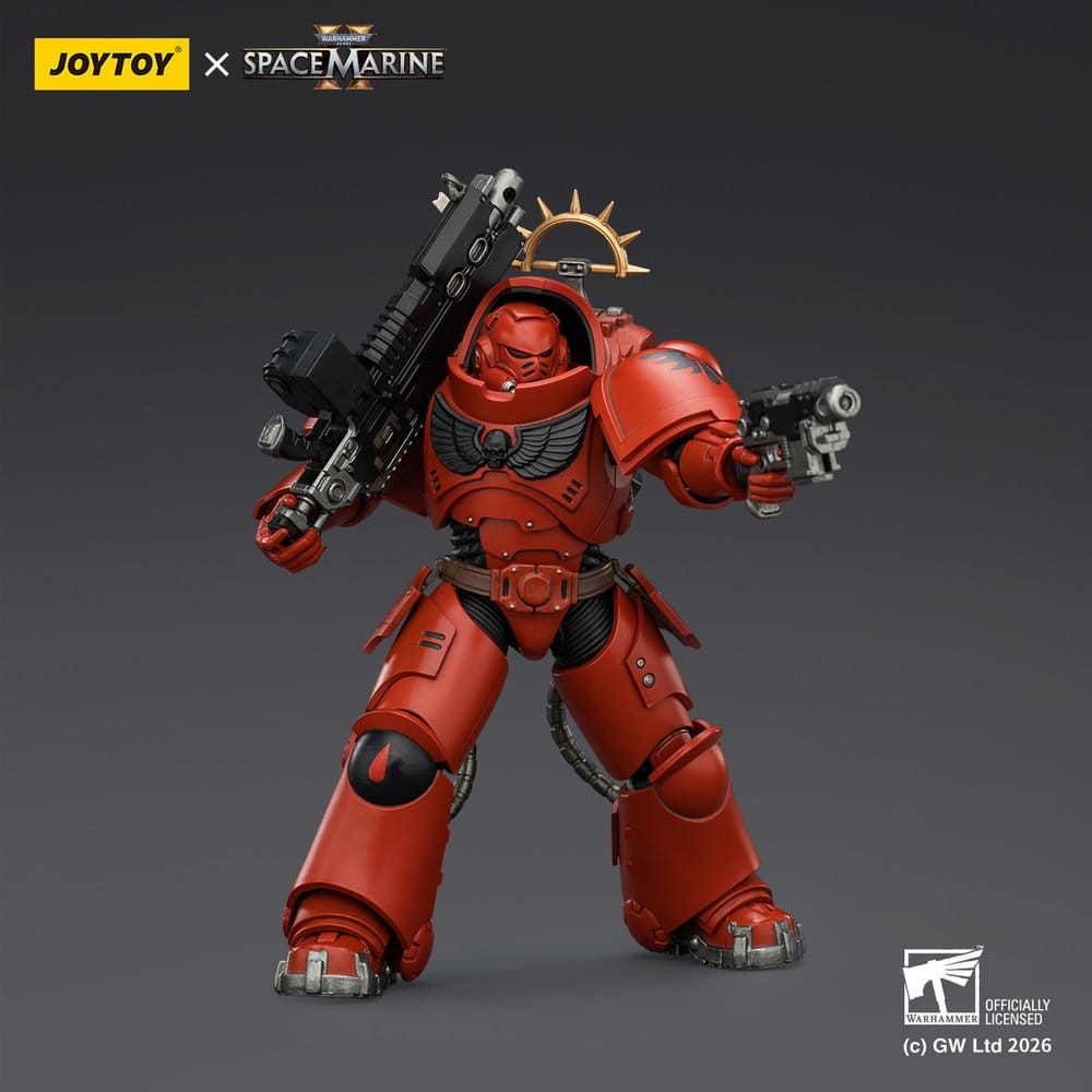 JoyToy Warhammer 40,000 Action Figure Game Edition Blood Angels Heavy Intercessor 13 cm