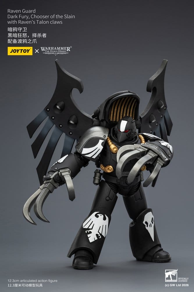 Warhammer 40,000 Action Figure Raven Guard Dark Fury, Chooser of the Slain 12 cm