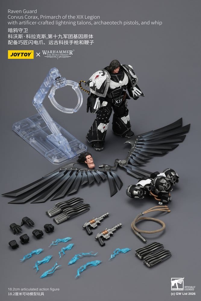 Corvus Corax figure detail