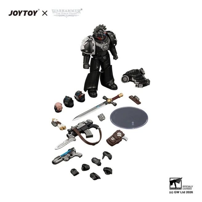 JoyToy Warhammer The Horus Heresy Action Figure Iron Hands MkVI Tactical Sergeant 12 cm