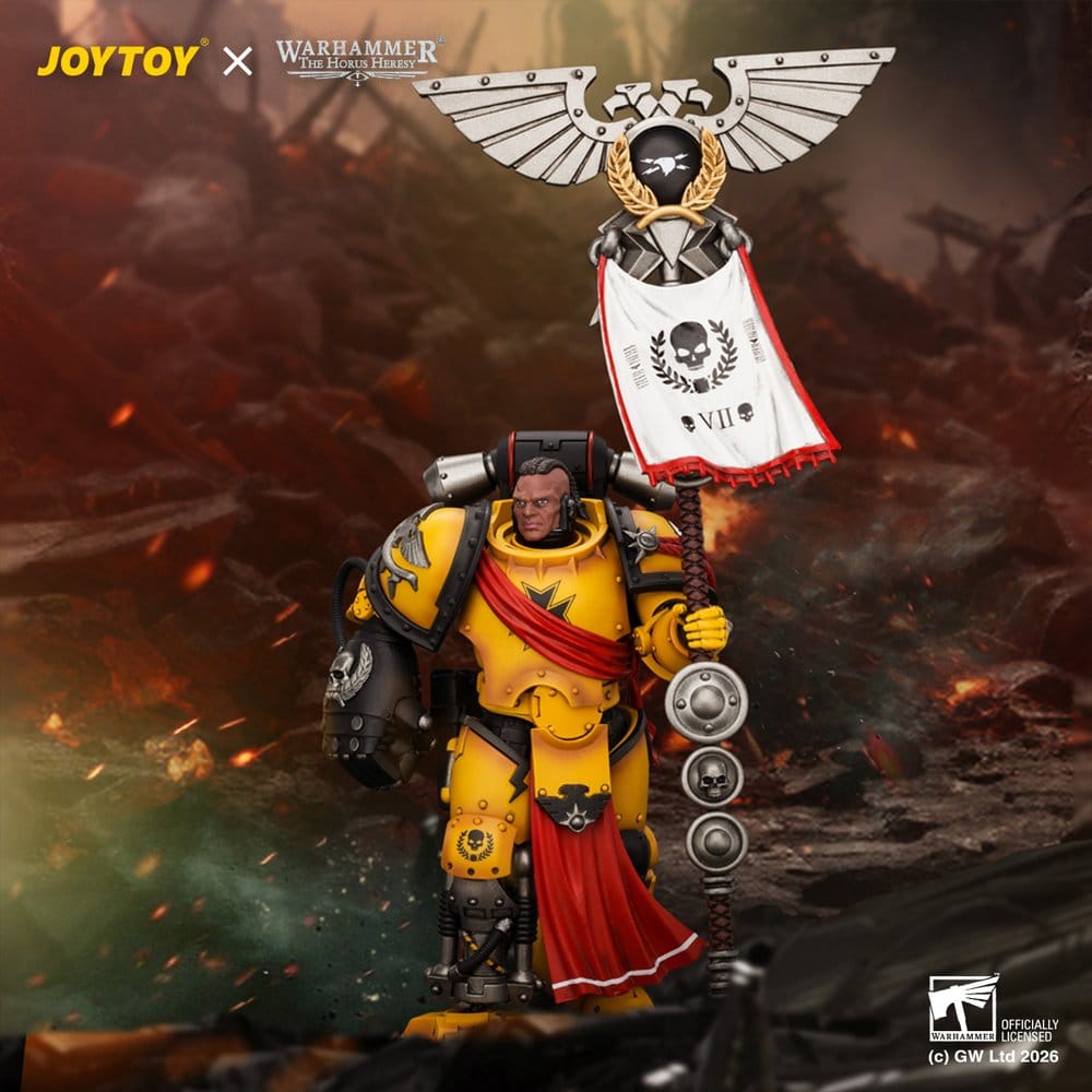 JoyToy Warhammer The Horus Heresy Action Figure Imperial Fists Herald Consul 12 cm