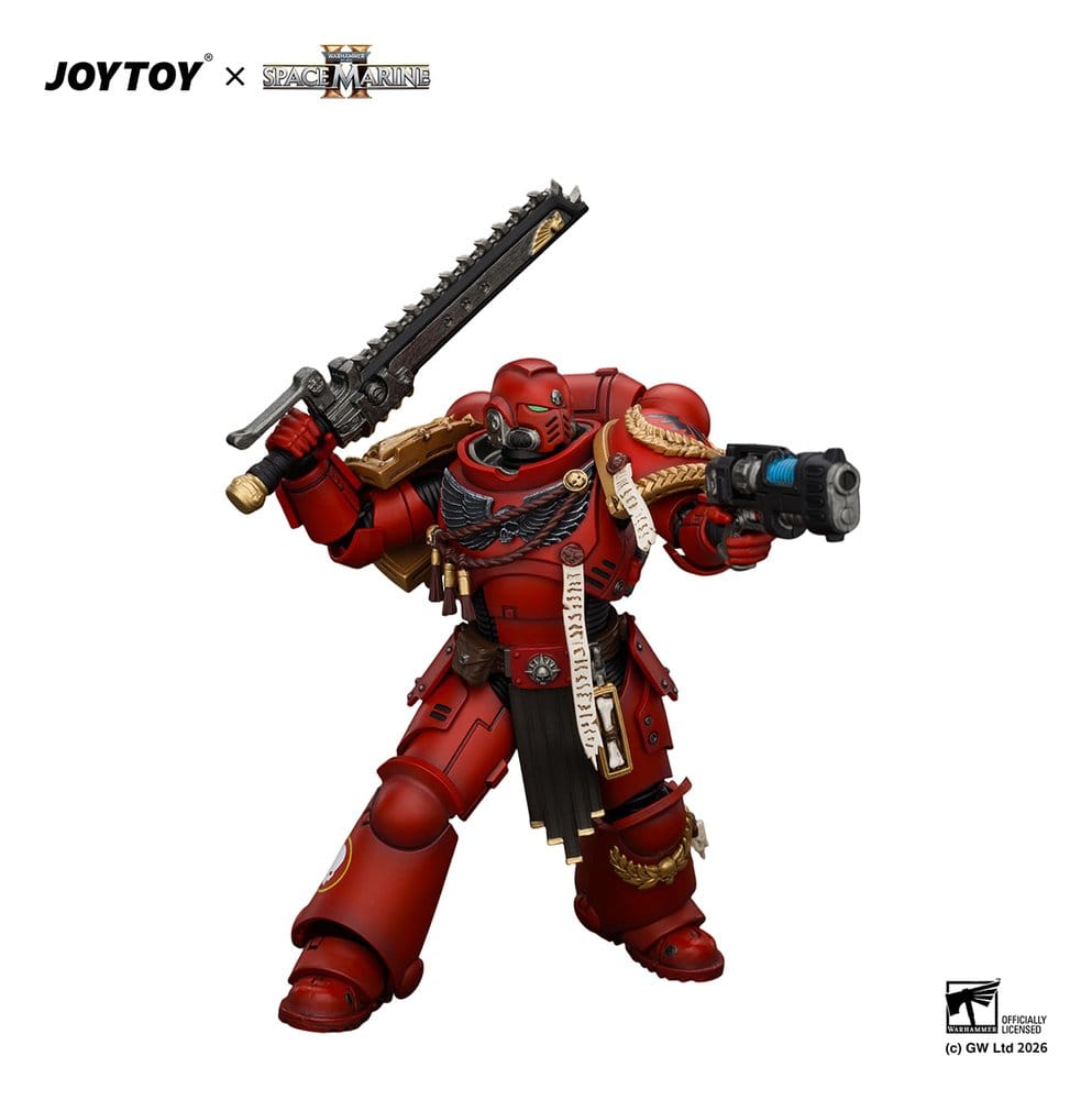 JoyToy Space Marine Game Edition Action Figure Blood Angels Veteran 12 cm