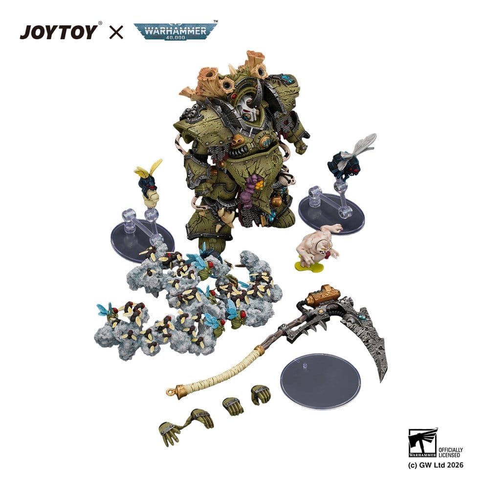 JoyToy Warhammer Action Figure Death Guard Typhus Herald of the Plague God 15 cm