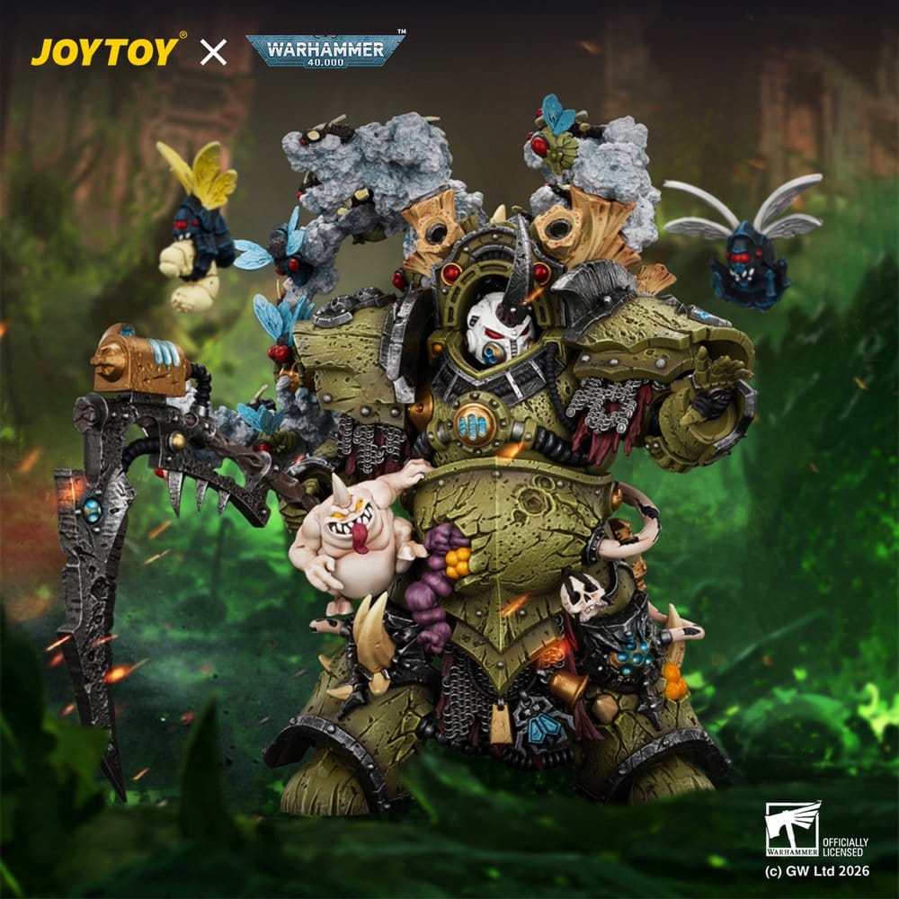 JoyToy Warhammer Action Figure Death Guard Typhus Herald of the Plague God 15 cm