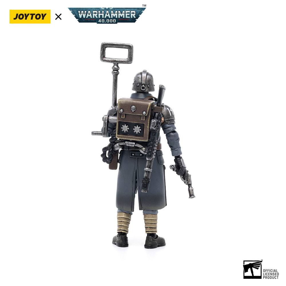 JoyToy Warhammer 40k Action Figure 1/18 Death Korps of Krieg Veteran Squad Guardsman Communications Specialist 10 cm