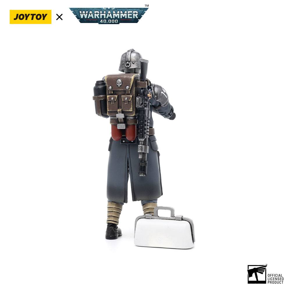 JoyToy Warhammer 40k Action Figure 1/18 Death Korps of Krieg Veteran Squad Guardsman Medic 10 cm