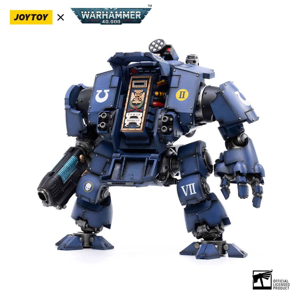 JoyToy Warhammer 40,000 Action Figure 1/18 Ultramarines Redemptor Dreadnought Brother Dreadnought Tyleas 30 cm Reproduction