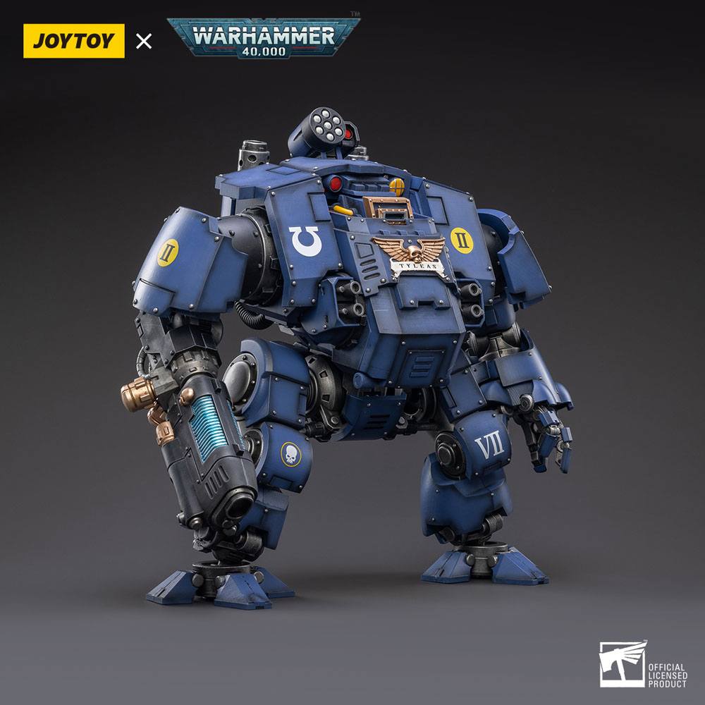 JoyToy Warhammer 40,000 Action Figure 1/18 Ultramarines Redemptor Dreadnought Brother Dreadnought Tyleas 30 cm Reproduction