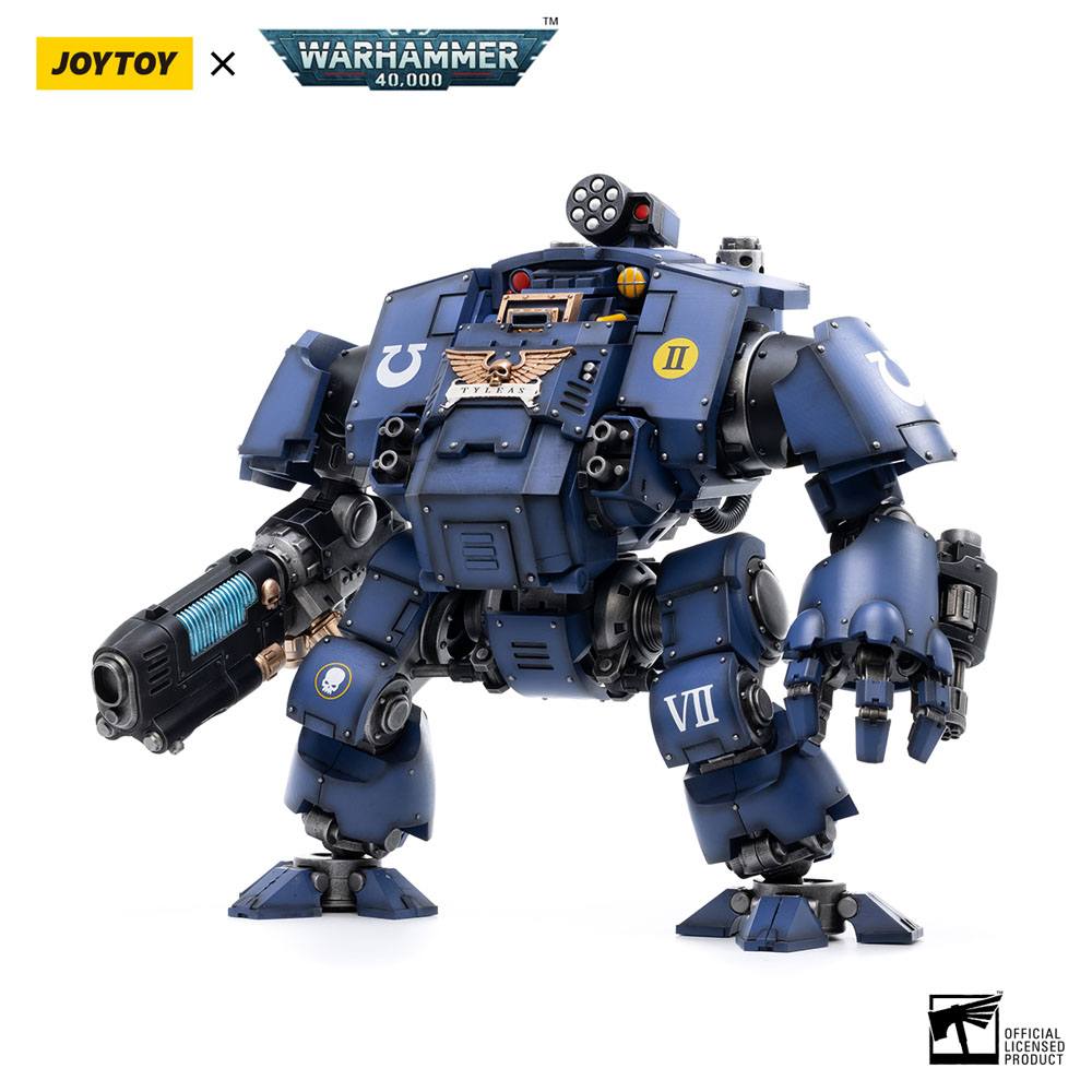 JoyToy Warhammer 40,000 Action Figure 1/18 Ultramarines Redemptor Dreadnought Brother Dreadnought Tyleas 30 cm Reproduction