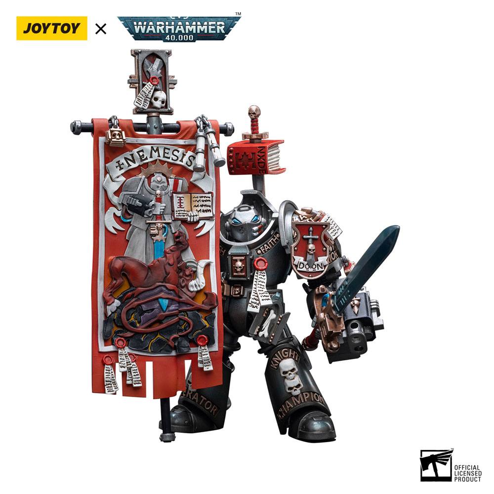 JoyToy Warhammer 40k Action Figure 1/18 Grey Knights Terminator Retius Akantar 13 cm