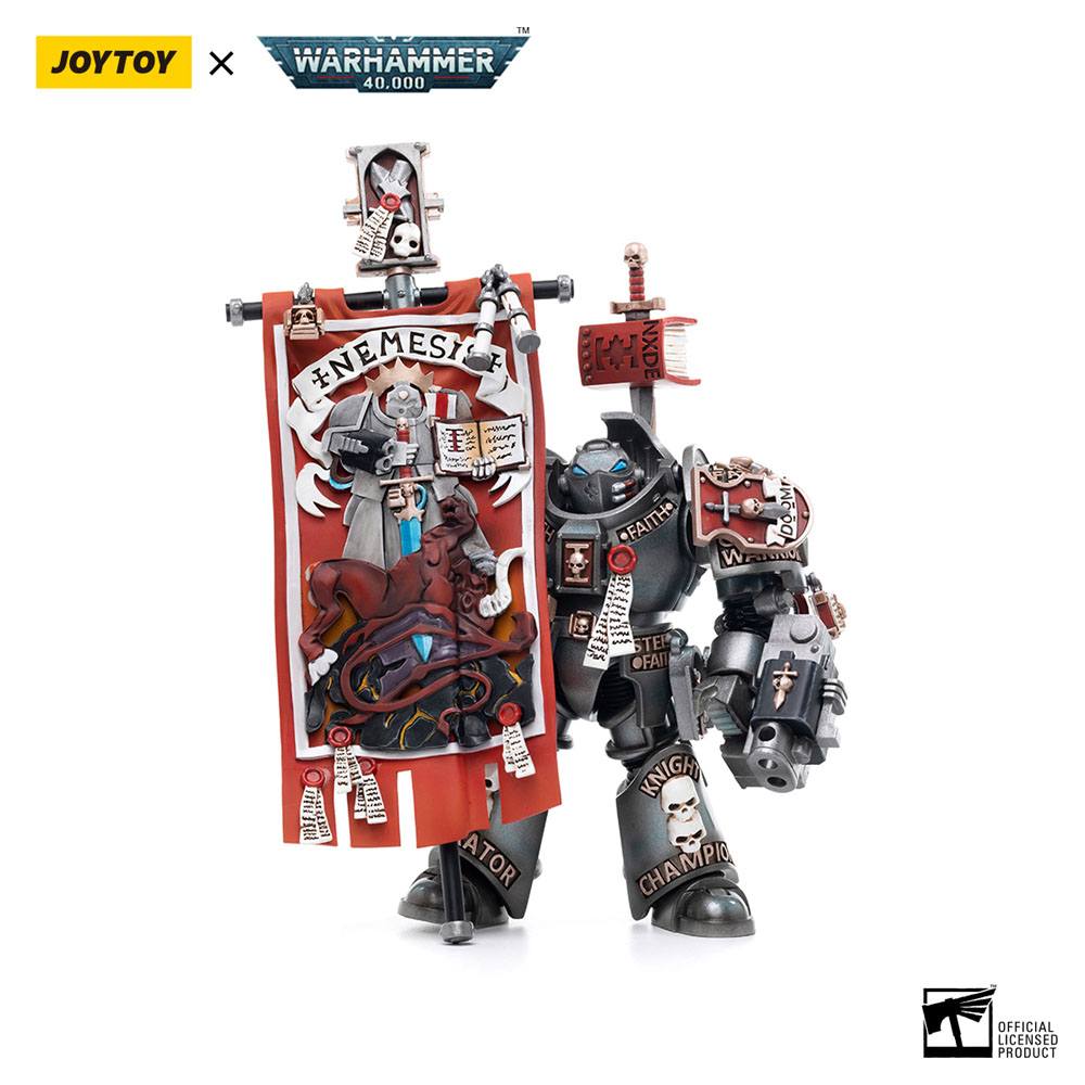 JoyToy Warhammer 40k Action Figure 1/18 Grey Knights Terminator Retius Akantar 13 cm
