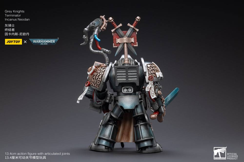 JoyToy Warhammer 40k Action Figure 1/18 Grey Knights Terminator Incanus Neodan 13 cm