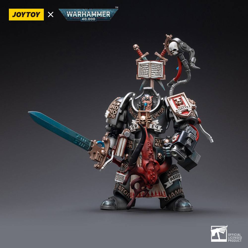 JoyToy Warhammer 40k Action Figure 1/18 Grey Knights Terminator Incanus Neodan 13 cm