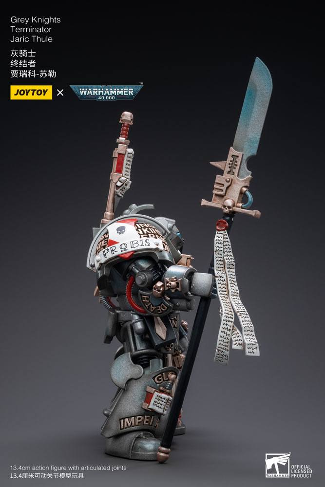 JoyToy Warhammer 40k Action Figure 1/18 Grey Knights Terminator Jaric Thule 13 cm
