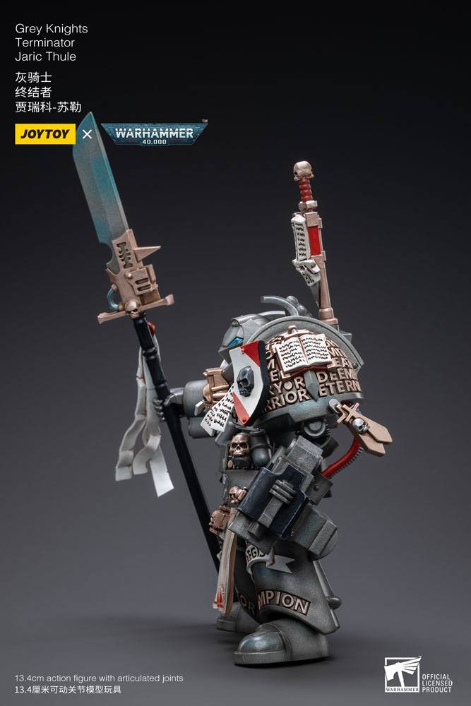 JoyToy Warhammer 40k Action Figure 1/18 Grey Knights Terminator Jaric Thule 13 cm
