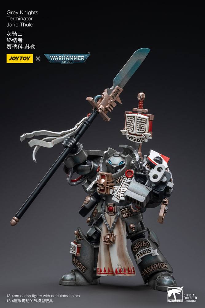 JoyToy Warhammer 40k Action Figure 1/18 Grey Knights Terminator Jaric Thule 13 cm