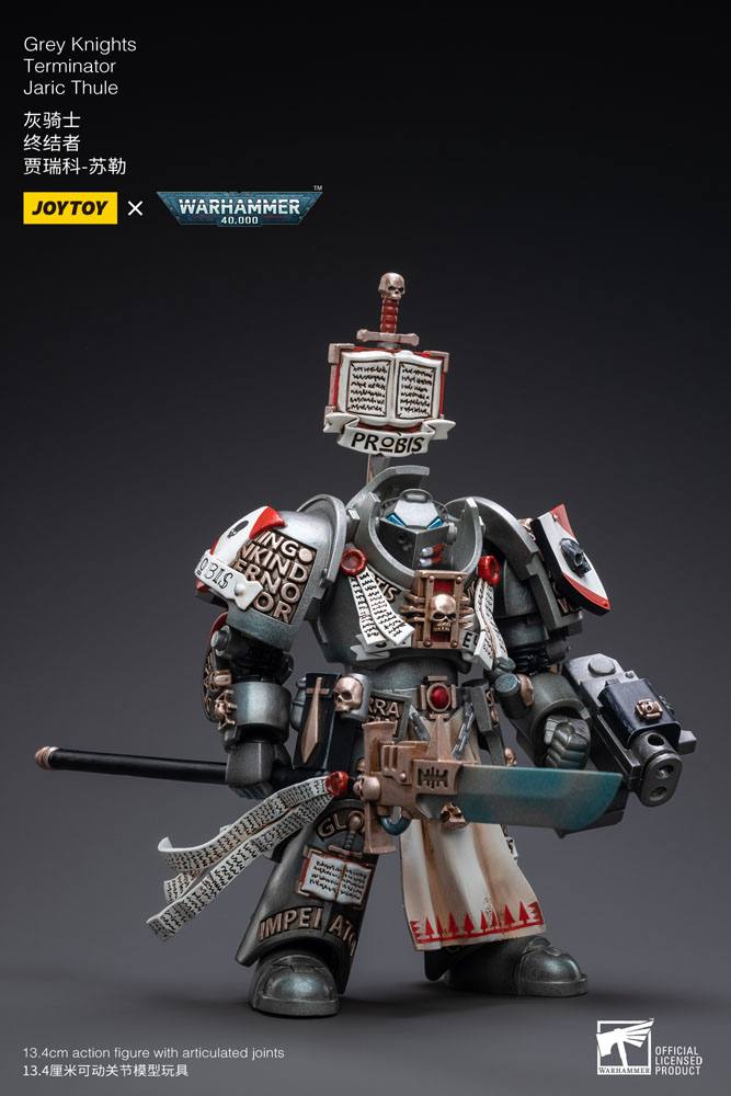 JoyToy Warhammer 40k Action Figure 1/18 Grey Knights Terminator Jaric Thule 13 cm