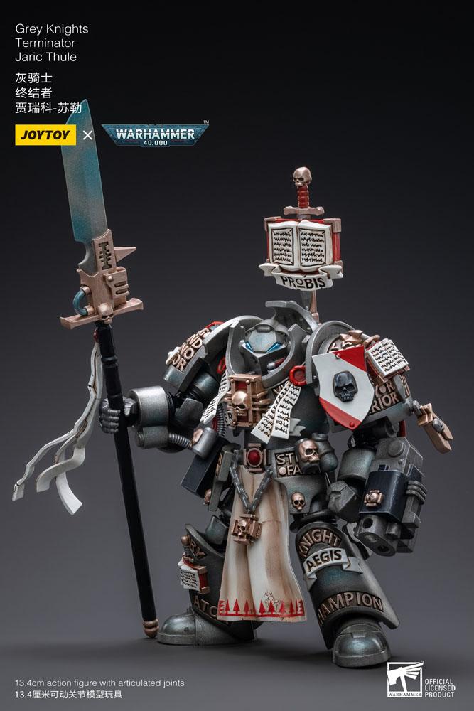 JoyToy Warhammer 40k Action Figure 1/18 Grey Knights Terminator Jaric Thule 13 cm