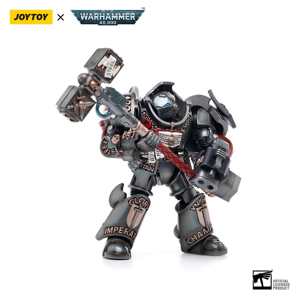 JoyToy Warhammer 40k Action Figure 1/18 Grey Knights Terminator Caddon Vibova 13 cm