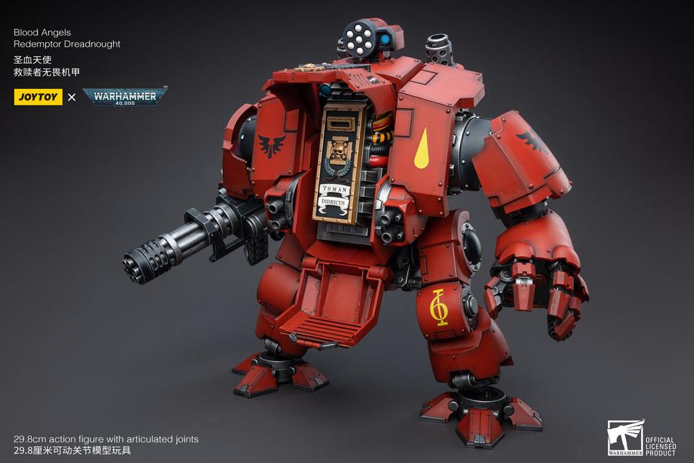 JoyToy Warhammer 40k Action Figure 1/18 Blood Angels Redemptor Dreadnought 30 cm