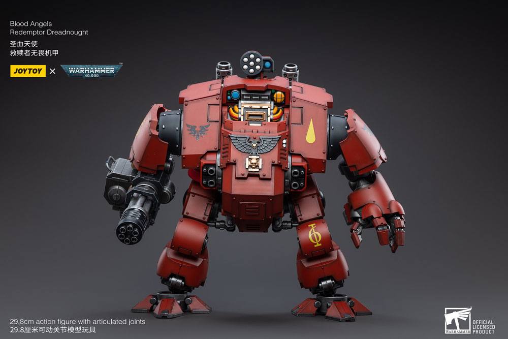 JoyToy Warhammer 40k Action Figure 1/18 Blood Angels Redemptor Dreadnought 30 cm