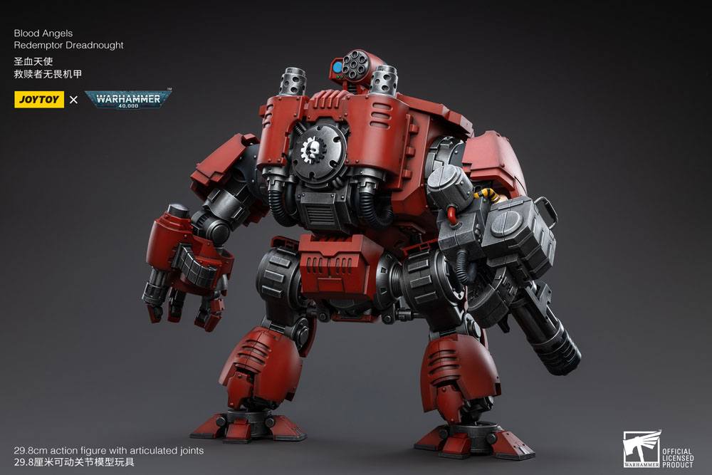 JoyToy Warhammer 40k Action Figure 1/18 Blood Angels Redemptor Dreadnought 30 cm