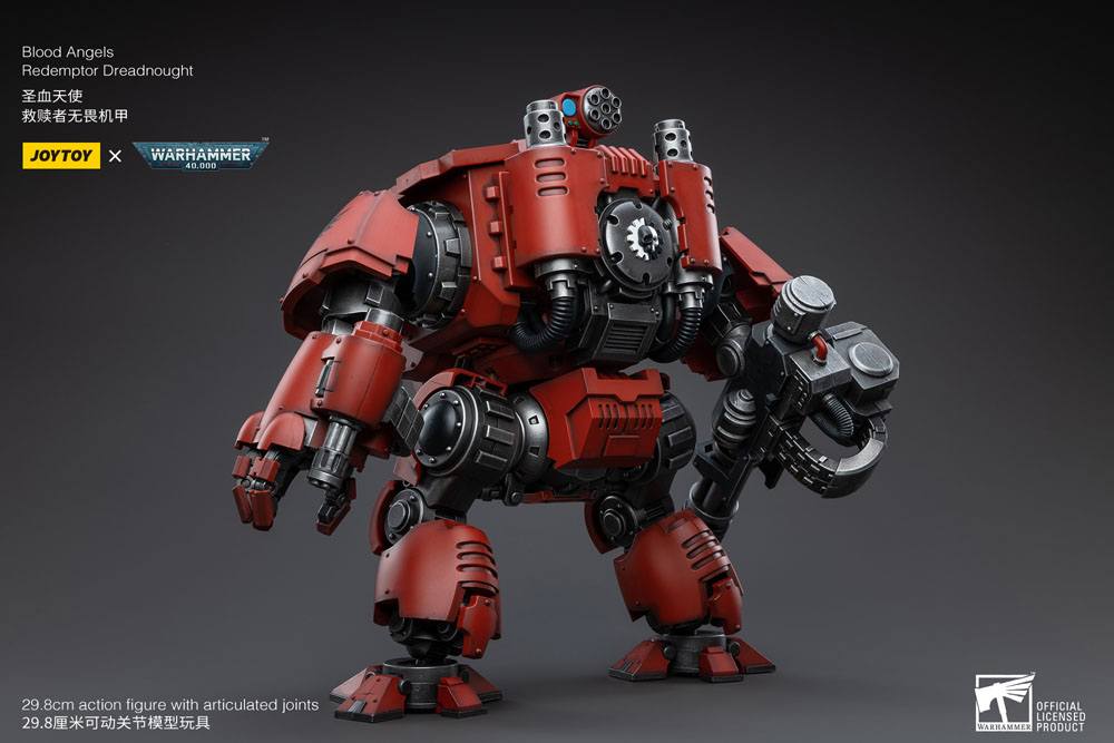 JoyToy Warhammer 40k Action Figure 1/18 Blood Angels Redemptor Dreadnought 30 cm