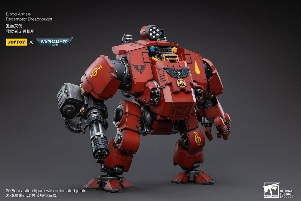 JoyToy Warhammer 40k Action Figure 1/18 Blood Angels Redemptor Dreadnought 30 cm