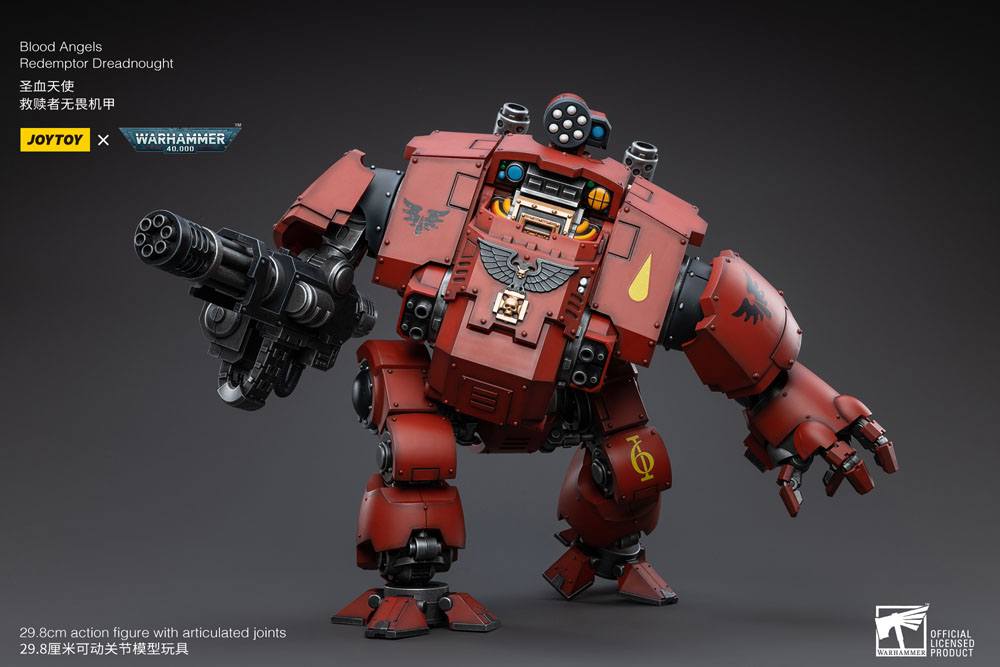 JoyToy Warhammer 40k Action Figure 1/18 Blood Angels Redemptor Dreadnought 30 cm