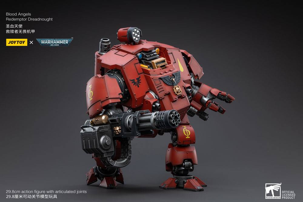 JoyToy Warhammer 40k Action Figure 1/18 Blood Angels Redemptor Dreadnought 30 cm