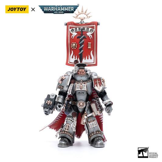 JoyToy Warhammer 40k Action Figure 1/18 Grey Knights Castellan Crowe 12 cm