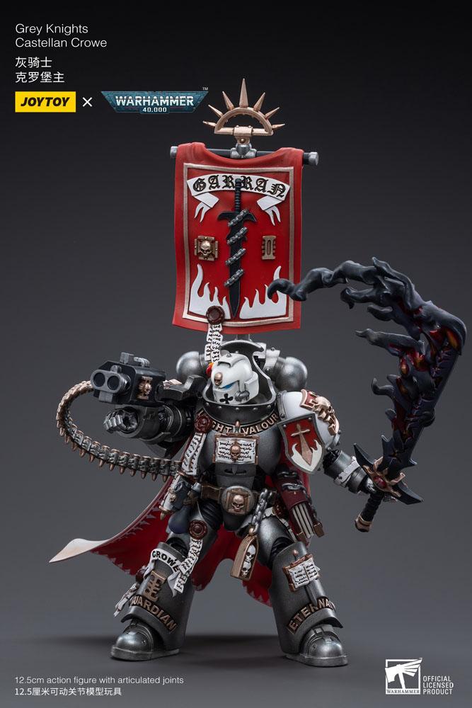 JoyToy Warhammer 40k Action Figure 1/18 Grey Knights Castellan Crowe 12 cm