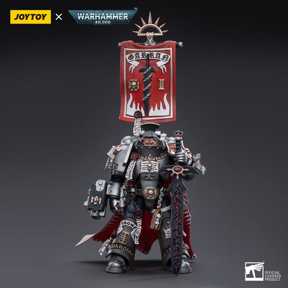 JoyToy Warhammer 40k Action Figure 1/18 Grey Knights Castellan Crowe 12 cm