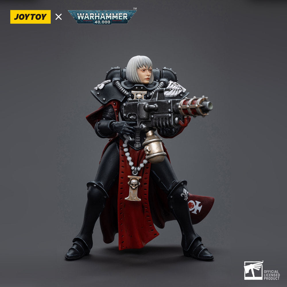 JoyToy Warhammer 40k Action Figure 1/18 Adepta Sororitas Battle Sister Sister Ludwenna 10 cm