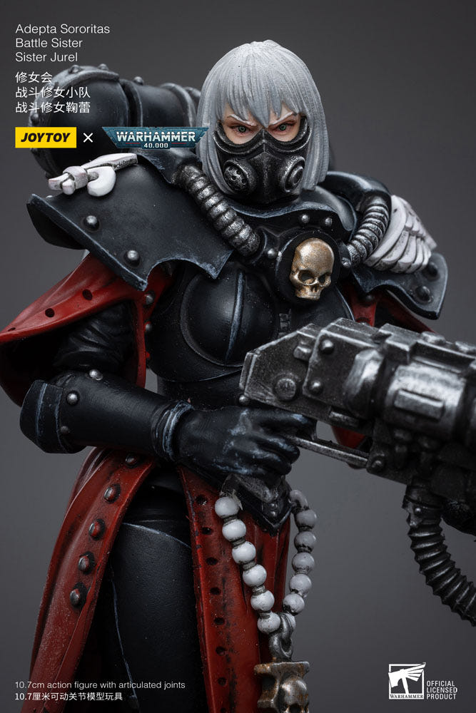 JoyToy Warhammer 40k Action Figure 1/18 Adepta Sororitas Battle Sister Sister Jurel 10 cm