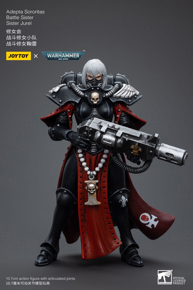 JoyToy Warhammer 40k Action Figure 1/18 Adepta Sororitas Battle Sister Sister Jurel 10 cm