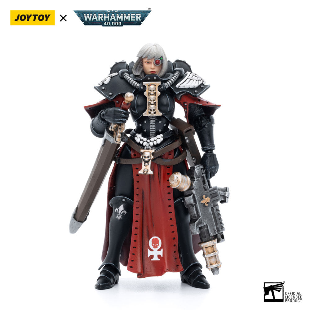 JoyToy Warhammer 40k Action Figure 1/18 Adepta Sororitas Battle Sister Sister Kassia 10 cm