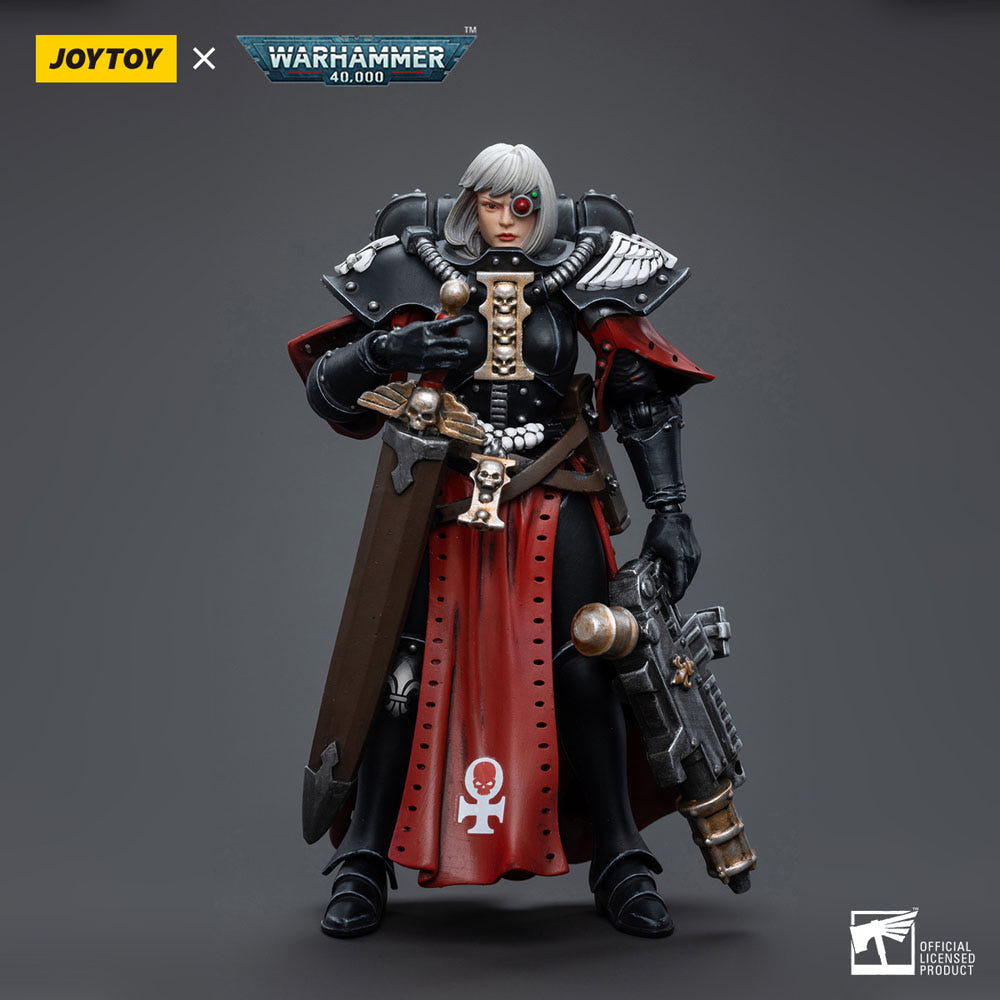 JoyToy Warhammer 40k Action Figure 1/18 Adepta Sororitas Battle Sister Sister Kassia 10 cm