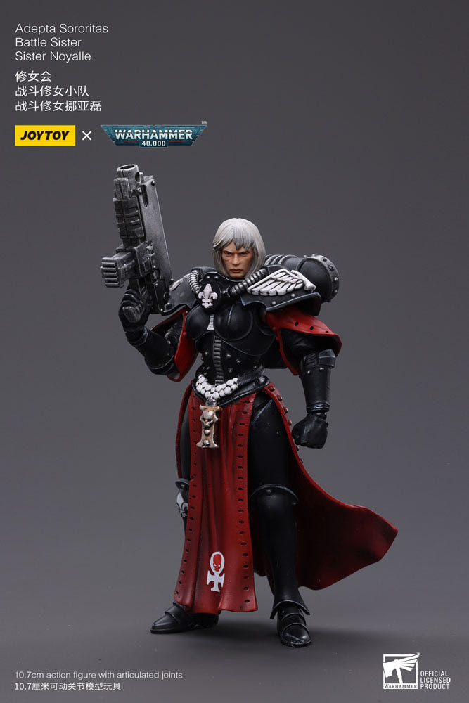 JoyToy Warhammer 40k Action Figure 1/18 Adepta Sororitas Battle Sister Sister Noyalle 10 cm