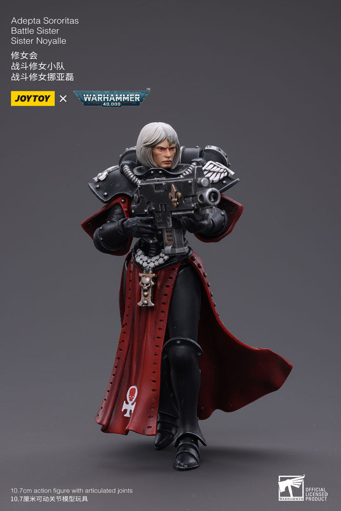 JoyToy Warhammer 40k Action Figure 1/18 Adepta Sororitas Battle Sister Sister Noyalle 10 cm