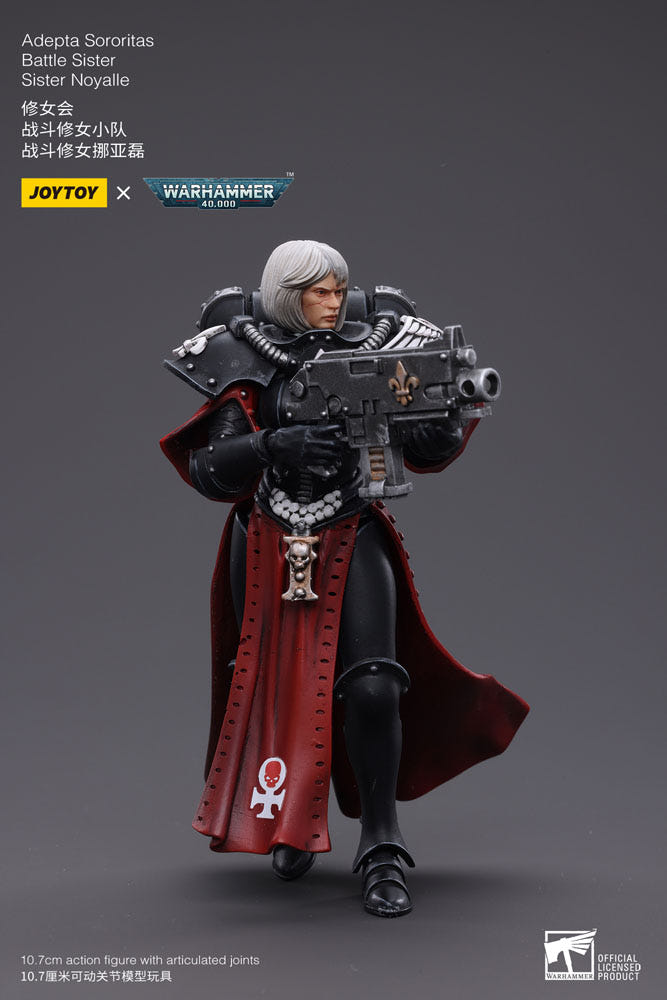 JoyToy Warhammer 40k Action Figure 1/18 Adepta Sororitas Battle Sister Sister Noyalle 10 cm