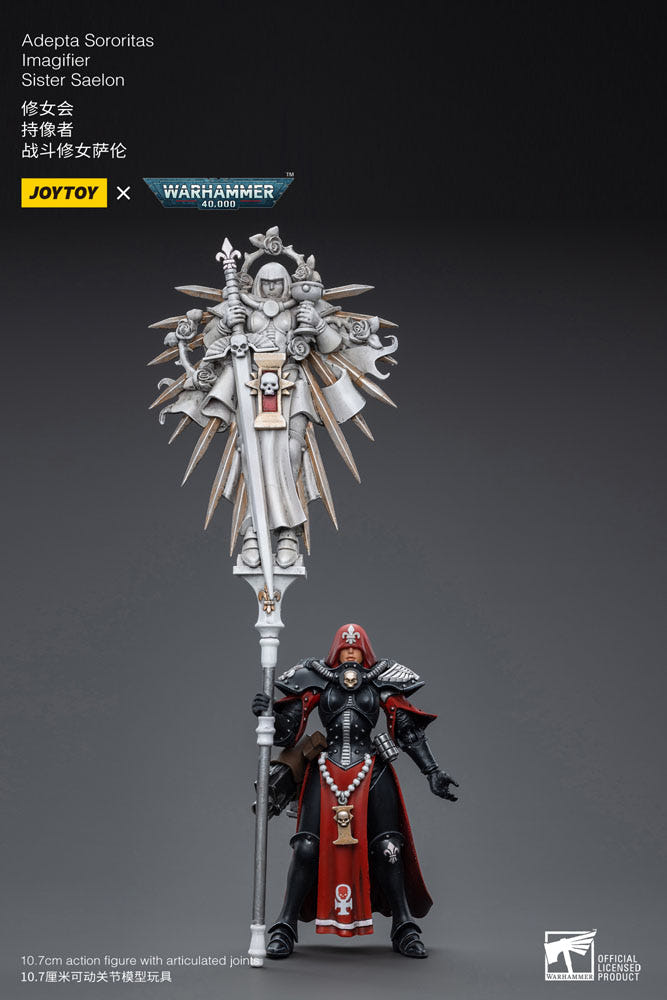 JoyToy Warhammer 40k Action Figure 1/18 Adepta Sororitas Battle Sister Sister Saelon 10 cm