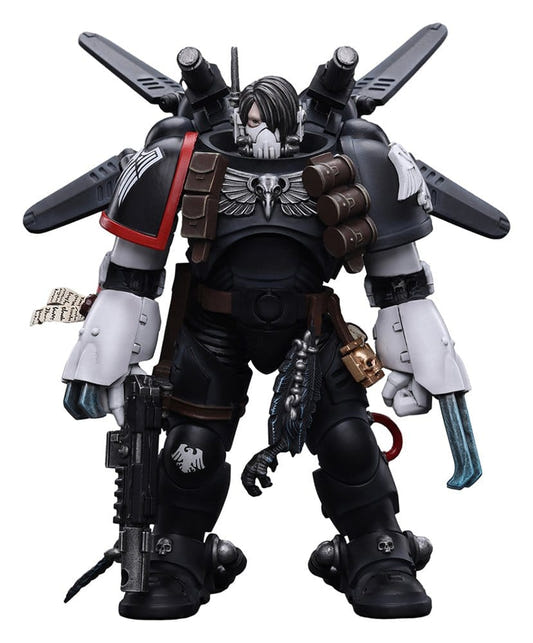 JoyToy Warhammer 40,000 Action Figure Raven Guard Chapter Master Kayvaan Shrike 12 cm