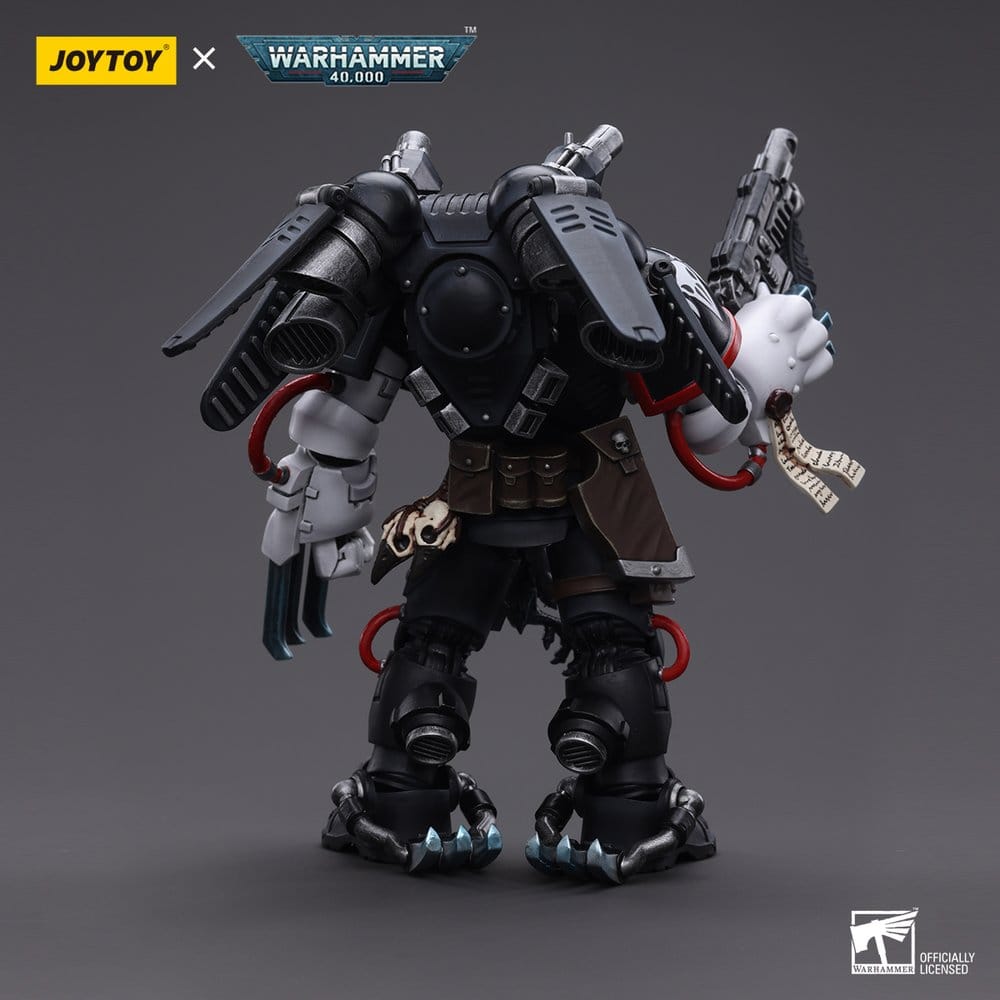 JoyToy Warhammer 40,000 Action Figure Raven Guard Chapter Master Kayvaan Shrike 12 cm